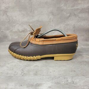 LL Bean Bean Boots Shoes Mens Size 10 Medium Duck Slip On Rubber Loafers